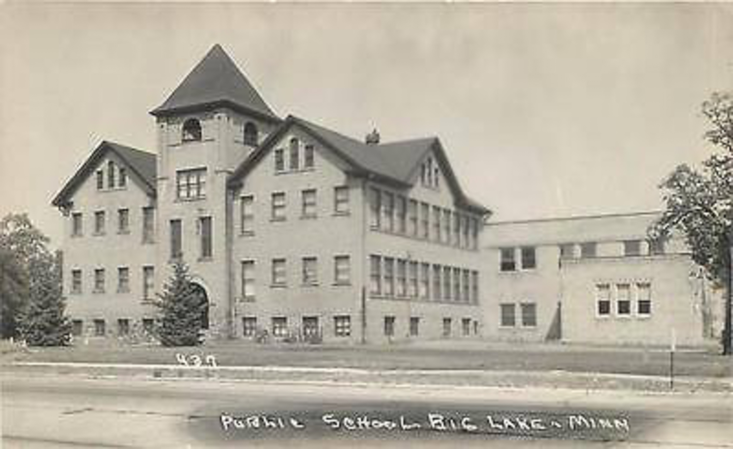 Dedication of the High School WPA built addition